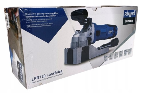 Scheppach Lfr720 Frezarka Szlifierka Do Usuwania Farb I Lakieru 720w