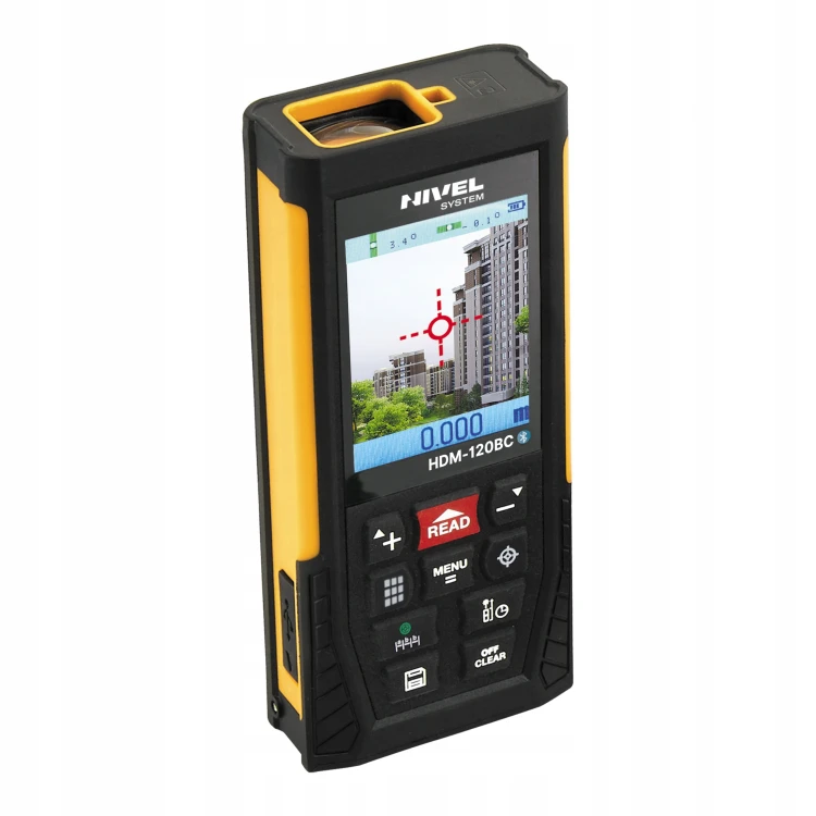 Nivel System Hdm-120bc Dalmierz Laserowy 120m Kamera Bluetooth USB Ip54