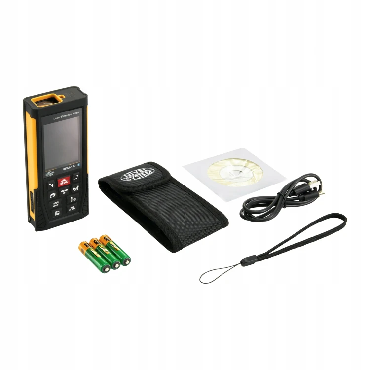 Nivel System Hdm-120bc Dalmierz Laserowy 120m Kamera Bluetooth USB Ip54