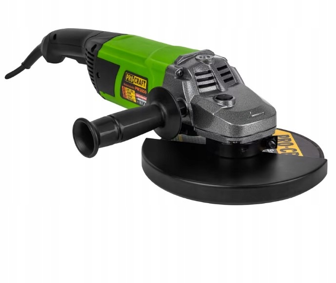 Procraft Pw2600 Szlifierka Kątowa 230mm 2300w Soft Start M14