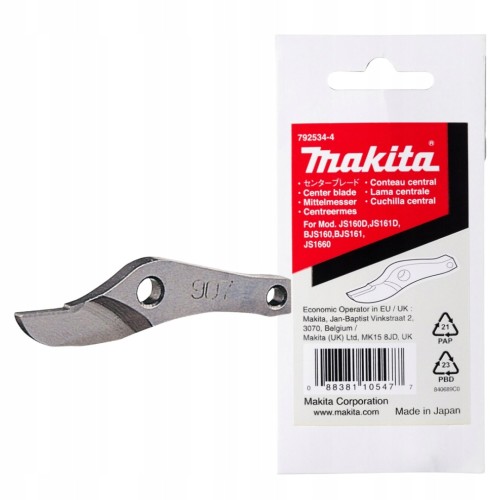 Makita 792534-4 Ostrze Środkowe 1,6mm Do Nożyc Djs161 Js1601