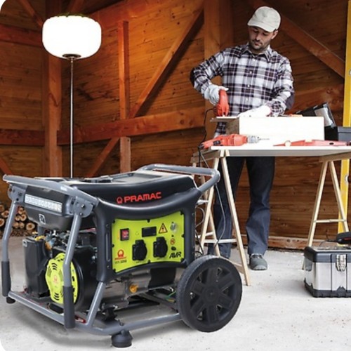 Pramac Wx 6250 Es Agregat Prądotwórczy 6100w 400v 230v Avr 3-fazowy