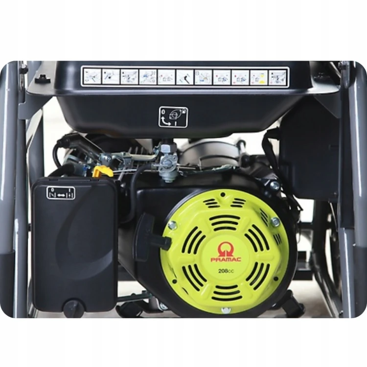 Pramac Wx 6250 Es Agregat Prądotwórczy 6100w 400v 230v Avr 3-fazowy