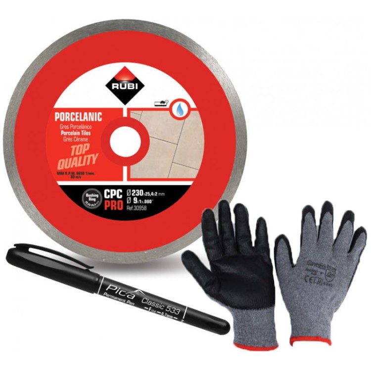 Rubi 30958 CPC 230 mm tarcza diamentowa gres