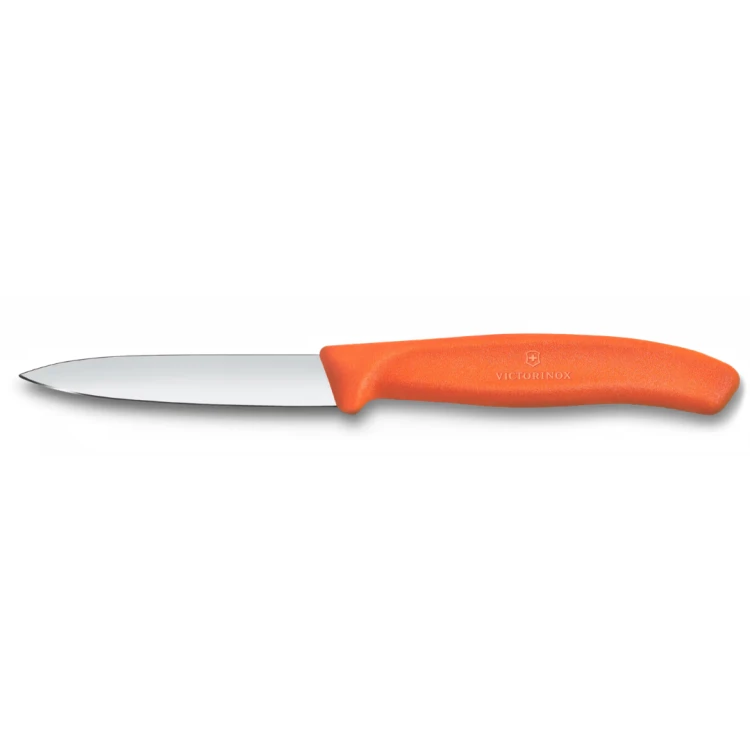 Victorinox Swiss Classic Nóż Do Warzyw Owoców 8cm Pomarańczowy