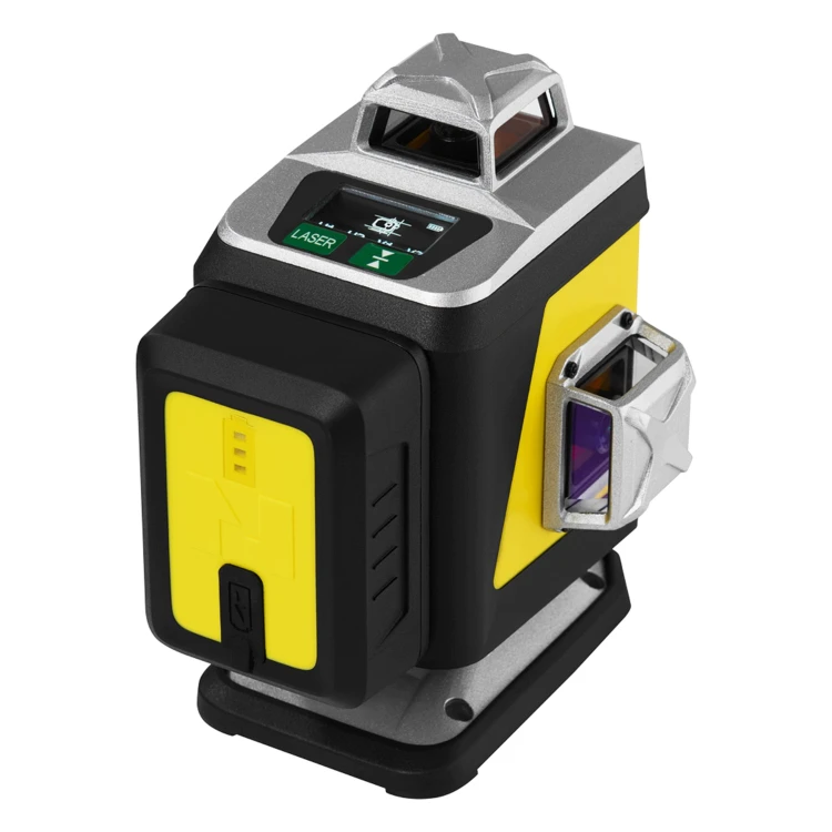 Nivel System Cl4g LCD Laser Krzyżowy Zielony Zestaw Czujnik Statyw