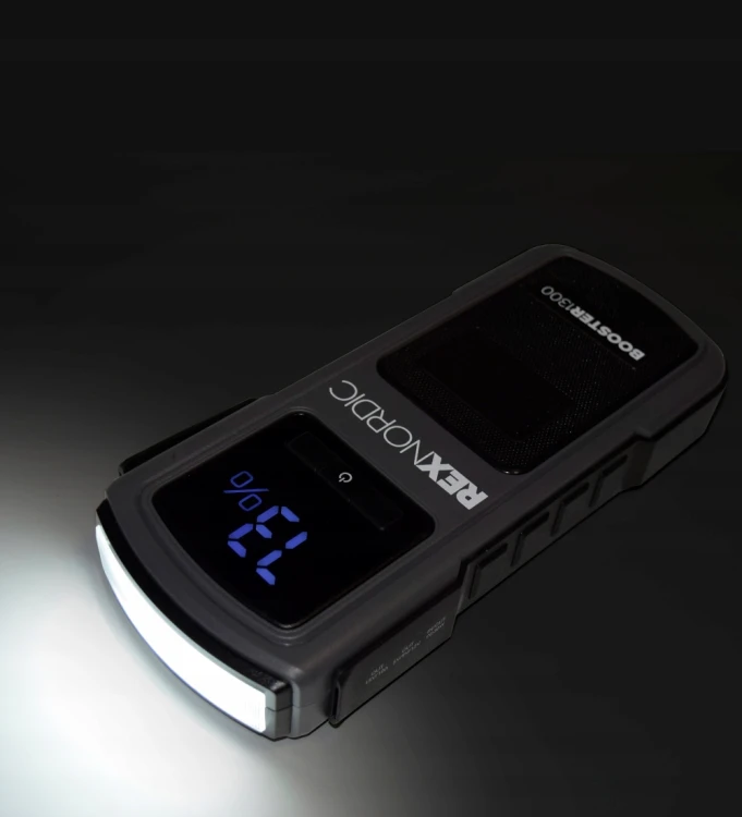 Rex Nordic Boost1300 Booster Rozruchowy 12v 1300a 24000mah LED USB