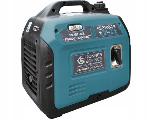 Könner &amp; Söhnen Ks 3100ig S Agregat Inwertorowy Lpg Benzyna 3,1kw