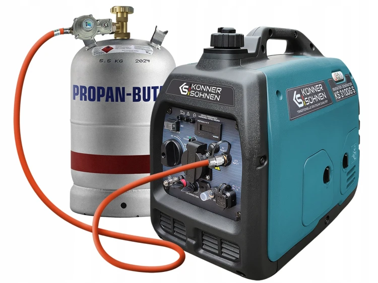 Könner &amp; Söhnen Ks 3100ig S Agregat Inwertorowy Lpg Benzyna 3,1kw