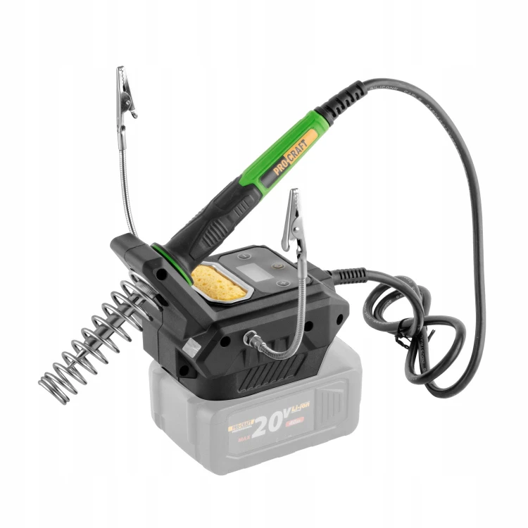 Procraft Cs60bb Stacja Lutownicza Akumulatorowa 20v 60w 500°c