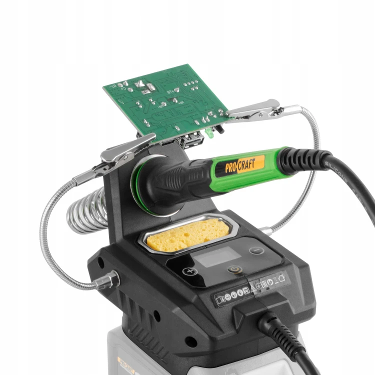 Procraft Cs60bb Stacja Lutownicza Akumulatorowa 20v 60w 500°c