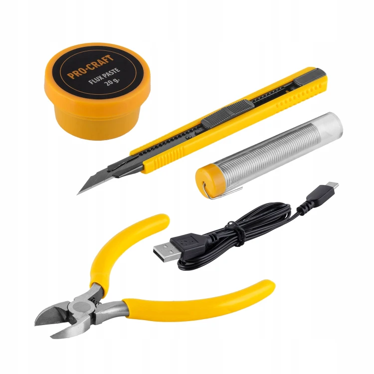 Procraft Cs50 Stacja Lutownicza Akumulatorowa 3,7v 11w 450°c