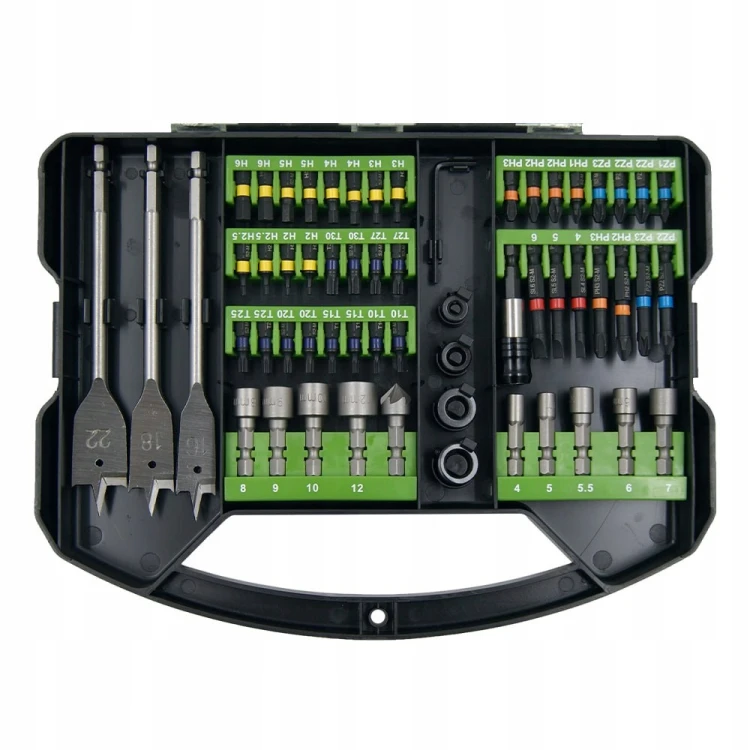 Procraft Dbs-101 Zestaw Wierteł Bitów 101 El Hss S2 Do Metalu Drewna
