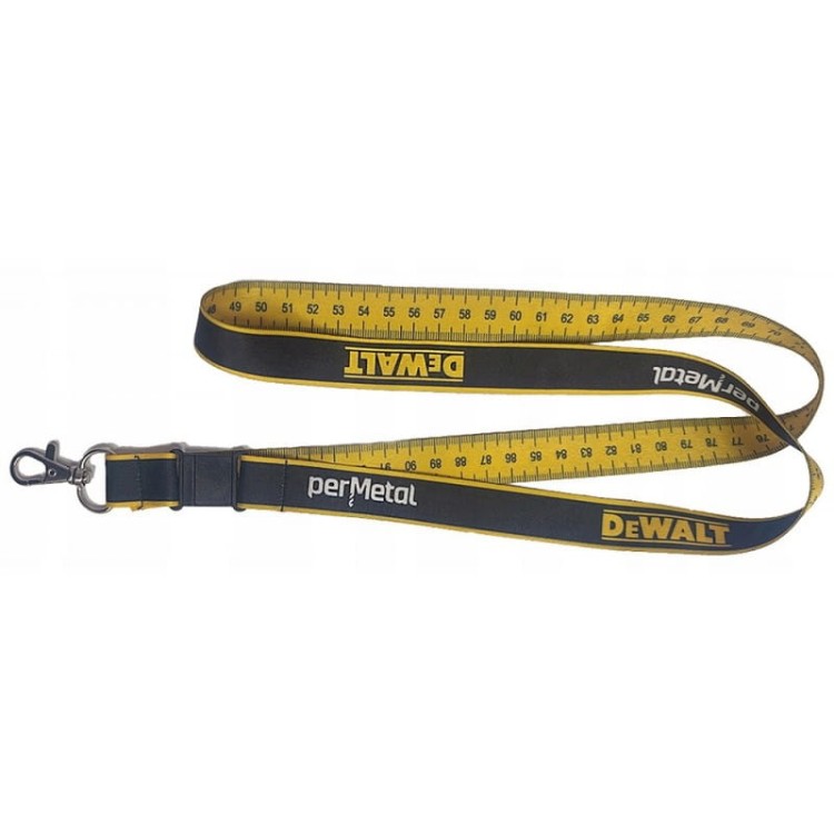 Smycz z miarą na klucze DeWalt perMetal 1m