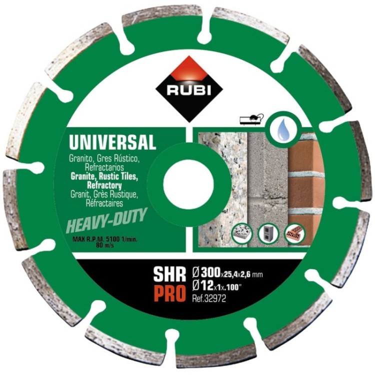 Rubi 32972 tarcza SHR 300 PRO do betonu cegły