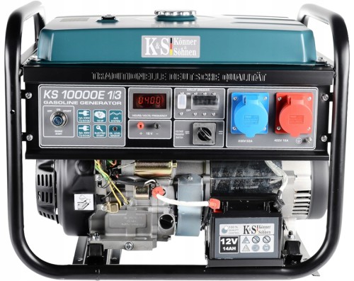 Könner &amp; Söhnen Ks 10000e 1/3 Agregat 230v 400v 8kw Avr Vts