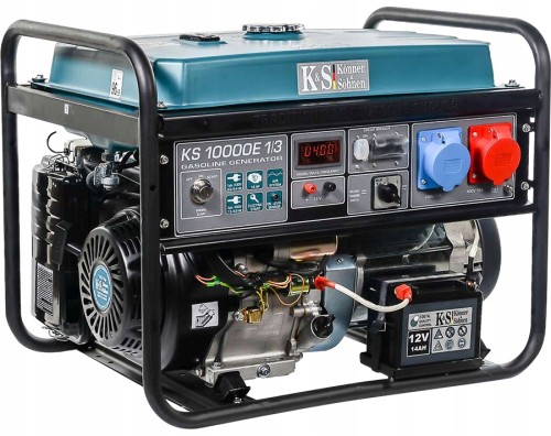 Könner &amp; Söhnen Ks 10000e 1/3 Agregat 230v 400v 8kw Avr Vts