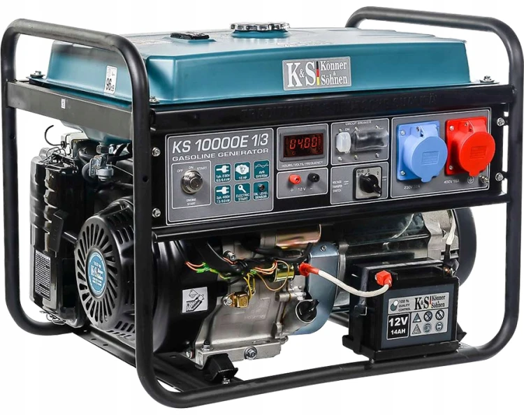 Könner &amp; Söhnen Ks 10000e 1/3 Agregat 230v 400v 8kw Avr Vts