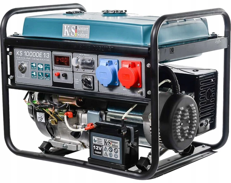 Könner &amp; Söhnen Ks 10000e 1/3 Agregat 230v 400v 8kw Avr Vts