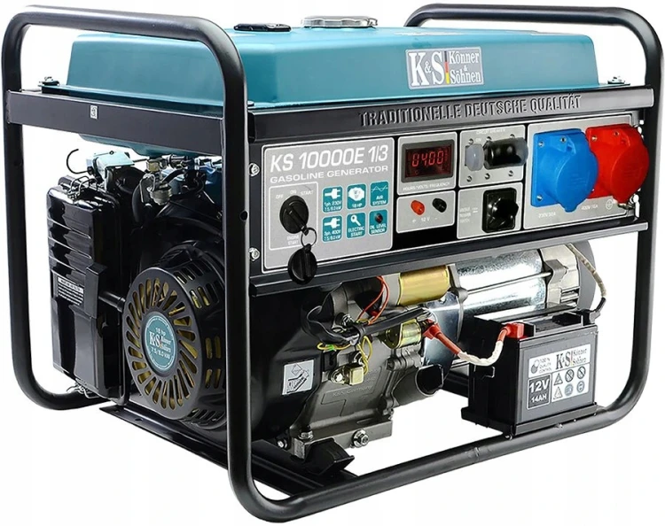 Könner &amp; Söhnen Ks 10000e 1/3 Agregat 230v 400v 8kw Avr Vts
