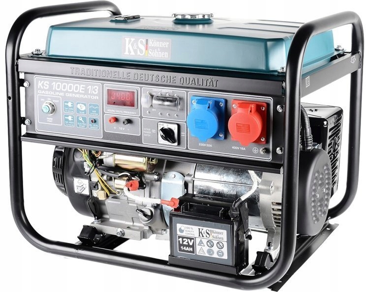 Könner &amp; Söhnen Ks 10000e 1/3 Agregat 230v 400v 8kw Avr Vts
