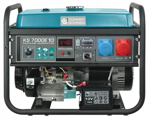 Könner &amp; Söhnen Ks 7000e 1/3 Agregat 230v 400v 5,5kw Avr Vts
