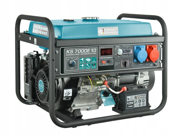 Könner &amp; Söhnen Ks 7000e 1/3 Agregat 230v 400v 5,5kw Avr Vts