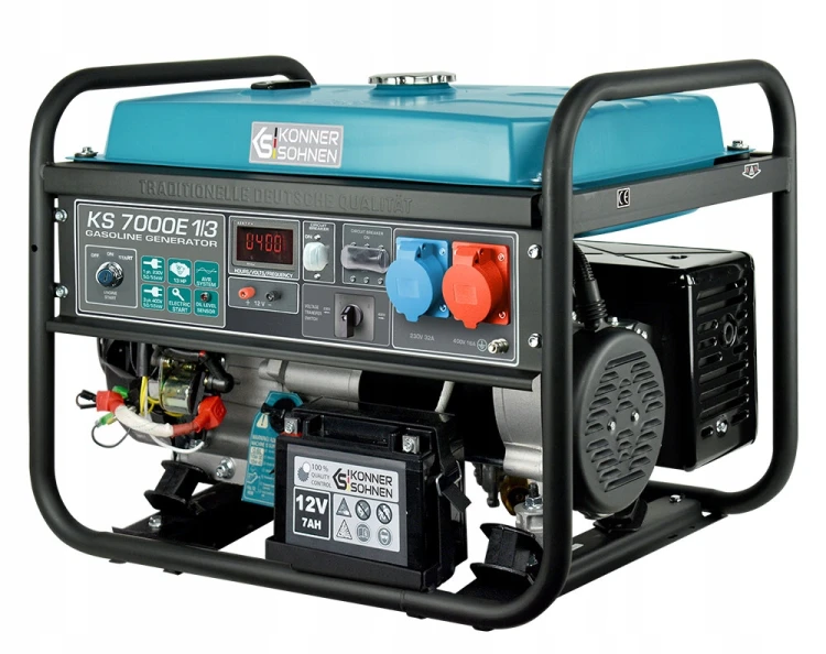 Könner &amp; Söhnen Ks 7000e 1/3 Agregat 230v 400v 5,5kw Avr Vts