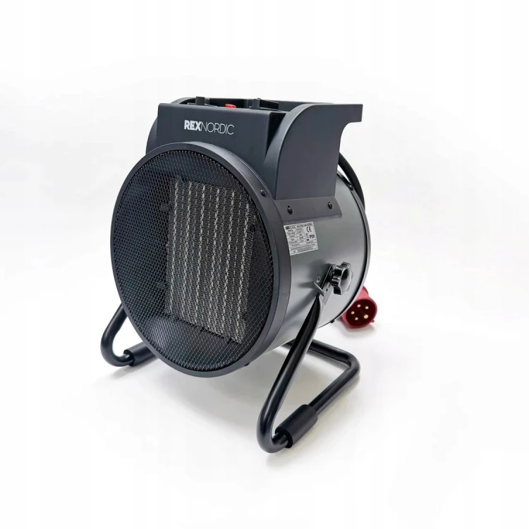 Rex Nordic Heat5000 Nagrzewnica Elektryczna 5kw Ptc 400v 3-fazowa Termostat