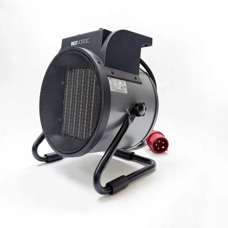 Rex Nordic Heat5000 Nagrzewnica Elektryczna 5kw Ptc 400v 3-fazowa Termostat