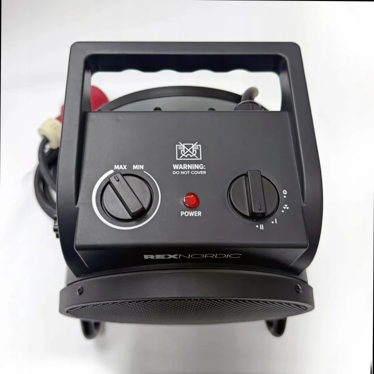 Rex Nordic Heat5000 Nagrzewnica Elektryczna 5kw Ptc 400v 3-fazowa Termostat