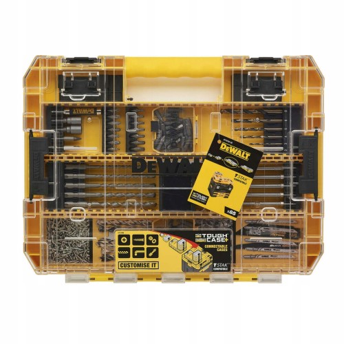Dewalt Dt70763 Zestaw Bitów Wierteł 85 Elementów Sds Plus Hss Torx