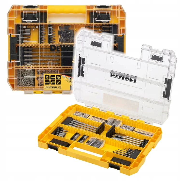 Dewalt Dt70763 Zestaw Bitów Wierteł 85 Elementów Sds Plus Hss Torx