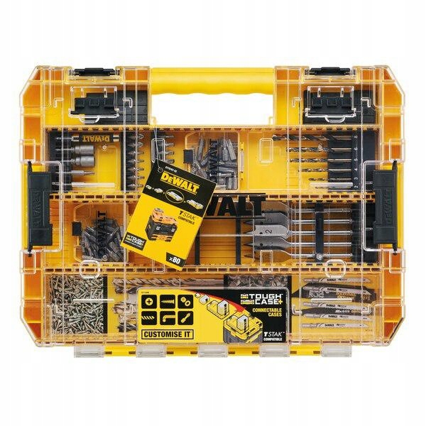 Dewalt Dt70763 Zestaw Bitów Wierteł 85 Elementów Sds Plus Hss Torx