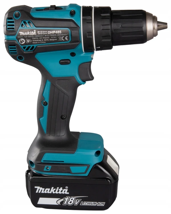 Makita Dhp485fjx1 Wiertarko-wkrętarka Udarowa 18v 50nm 2x3ah Makpac