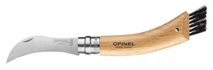 Opinel 001327 Nóż Do Grzybów No 08 Z Etui Pudełko Prezentowe Dąb