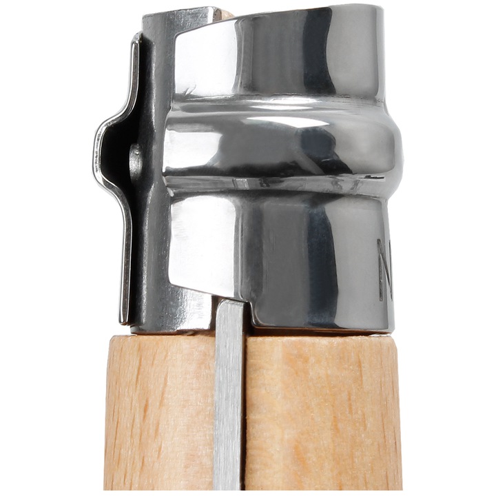 Opinel 123100 Nóż Składany No 10 Inox Natural Buk 100mm Virobloc