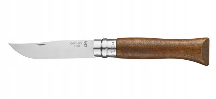 Opinel 002425 Nóż Składany No 09 Walnut Inox Orzech 90mm Virobloc