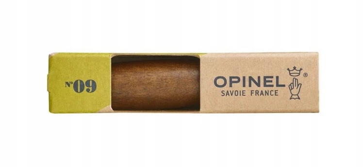 Opinel 002425 Nóż Składany No 09 Walnut Inox Orzech 90mm Virobloc