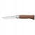 Opinel 002022 Nóż Składany No 08 Walnut Orzech Inox 85mm Virobloc