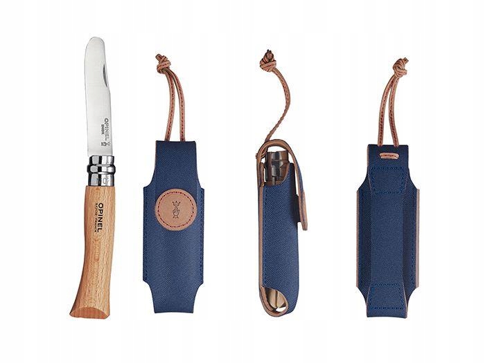 Opinel 002400 Nóż My First 75mm Virobloc Z Etui Zestaw Prezentowy