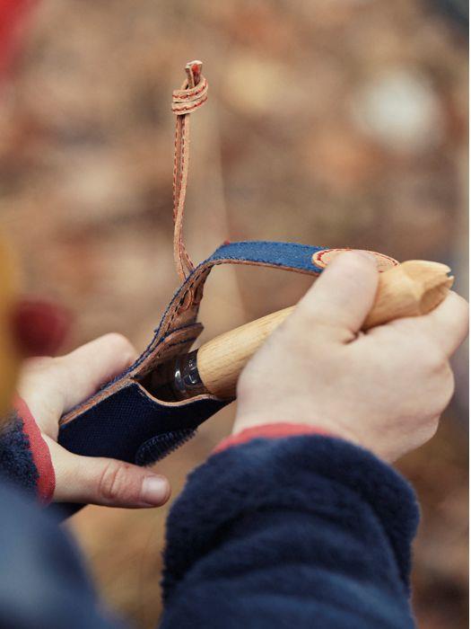 Opinel 002400 Nóż My First 75mm Virobloc Z Etui Zestaw Prezentowy