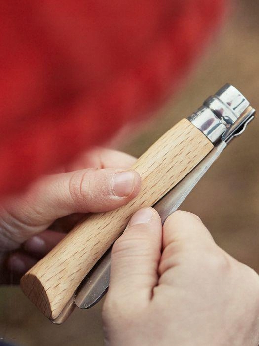 Opinel 002400 Nóż My First 75mm Virobloc Z Etui Zestaw Prezentowy