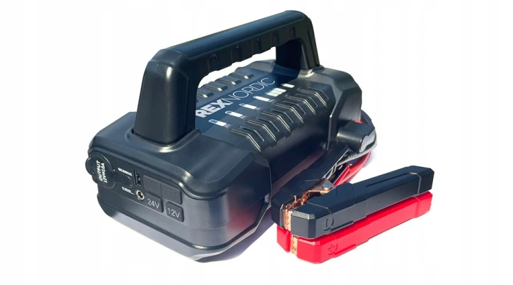 Rex Nordic Boost2000 Rozrusznik Awaryjny 12/24v 2000a Powerbank LED