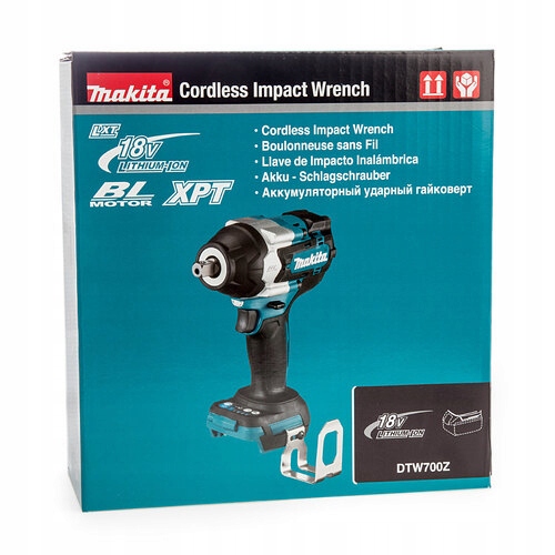 Makita Dtw700z Klucz Udarowy 18v Lxt 700nm 1/2 Bezszczotkowy