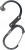 Gear Aid Heroclip Medium Karabińczyk Hak Obrotowy 360° Czarny 27kg