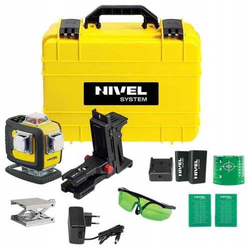 Nivel System Cl4d-g Laser Krzyżowy 4x360 Zielony Ip54 Bluetooth