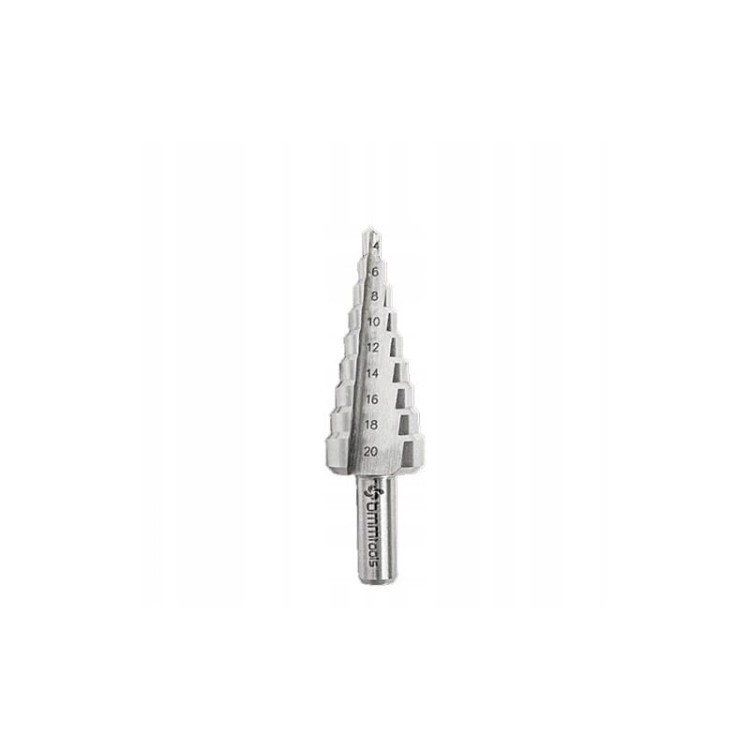 Bmm wiertło do metalu wielostopniowe hss 4-20mmx9