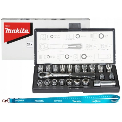 Makita 21 El. (B-65604) - Zestaw Narzędzi