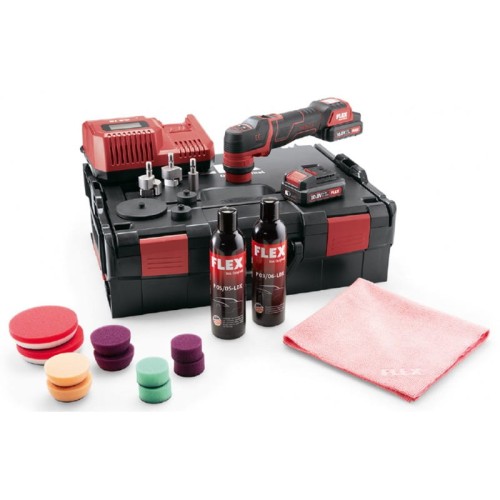 Flex PXE 80 10,8-EC/2,5 P-SET polerka samochodowa